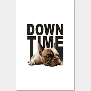 Down Time Bulldog Posters and Art